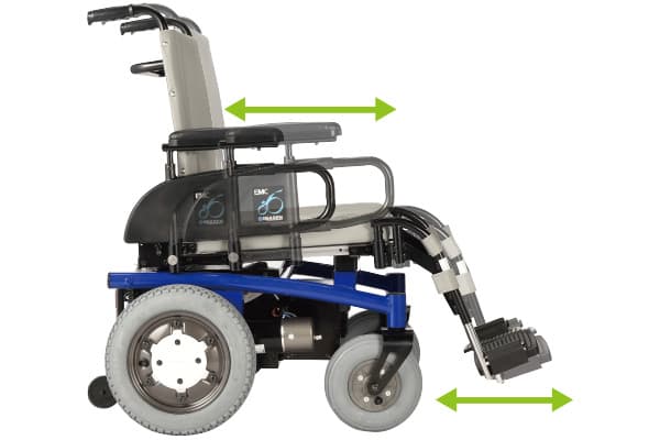 EMC-260/270 PASEO｜電動車いす｜製品紹介 | 株式会社今仙技術研究所