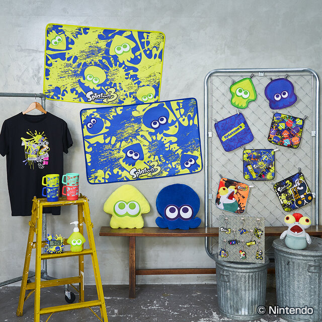 一番くじ スプラトゥーン3」が6月23日から再版！イカした“イカ&タコの