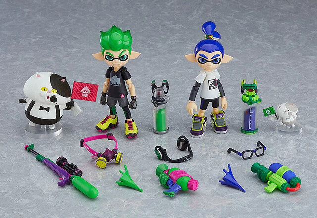 スプラトゥーン』から「ガール」「ボーイ」の豪華DX版figmaが再販