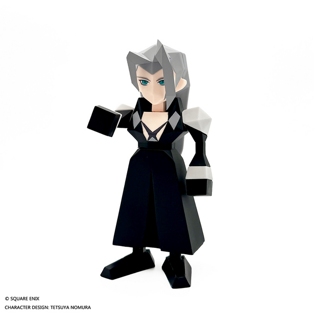 FF7』懐かしい“ポリゴン”の「セフィロス」「ザックス」がソフビ
