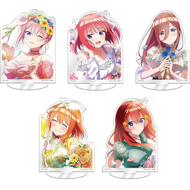 一番くじ「五等分の花嫁」全ラインナップ公開！“特別な日”を過ごせる