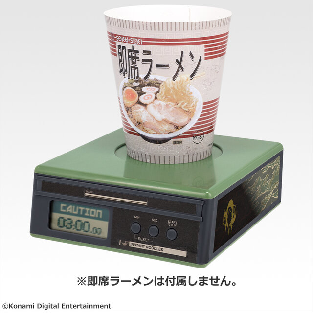 一番くじ メタルギア ティッシュケース ラーメンタイマー カルタ METAL