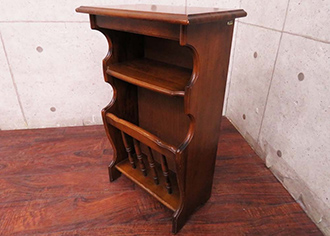 カリモク家具 コロニアル 電話台 引き出し4段 ブナ材 カントリー調