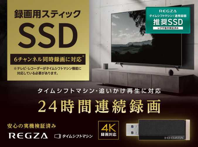 AVSSD-RSシリーズ | 24時間連続録画／4K対応 録画用スティックSSD