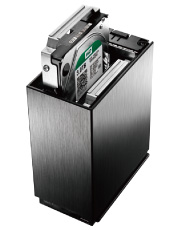 外付けハードディスク・ドライブ IODATA HDL2-AAX0/E NAS 3TBx2 HDL2