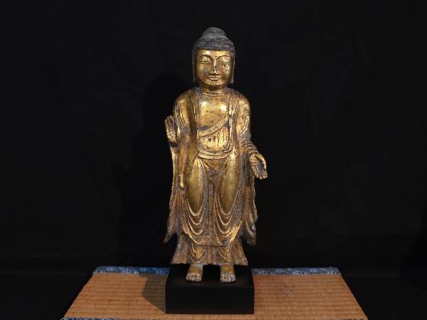 新羅仏 金銅仏 統一新羅 百済 高句麗 高麗 仏像 仏教美術 骨董 古美術 新羅