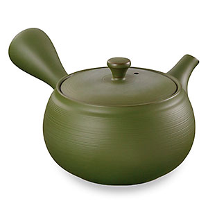 宜興：桑葉形緑泥急須 宜興：桑葉形緑泥急須 宜興：桑葉形緑泥急須