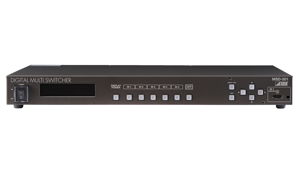 MSD-501 - Digital Multi Switcher | IDK Corporation