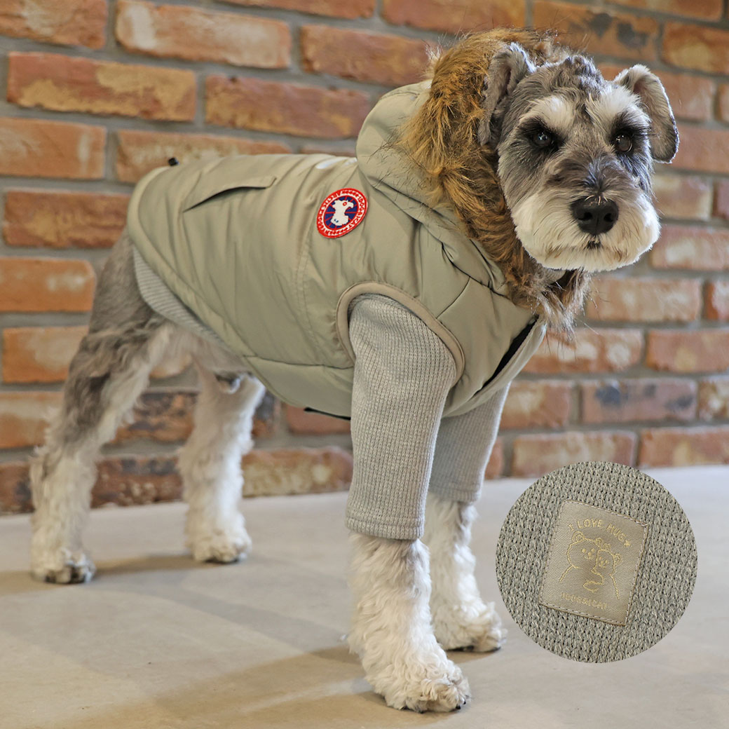 オーダー】おおきな苺のハイネックロンT犬服