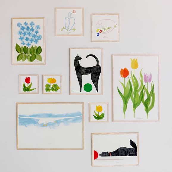 メ*モ様 山口一郎 KAMOME no.1 IDEE ジグレー アート作品 カモ 山口一郎 「