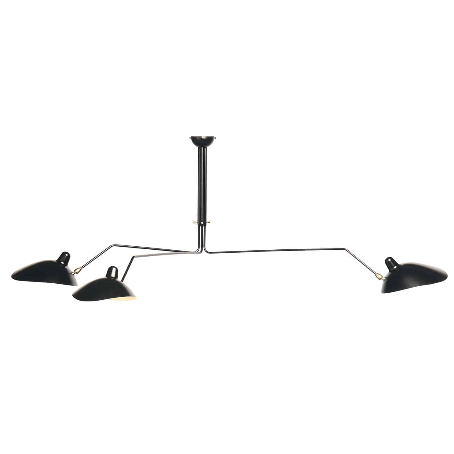 SUSPENSION 3 BRAS PIVOTANTS /Serge Mouille｜その他ランプ｜IDEE