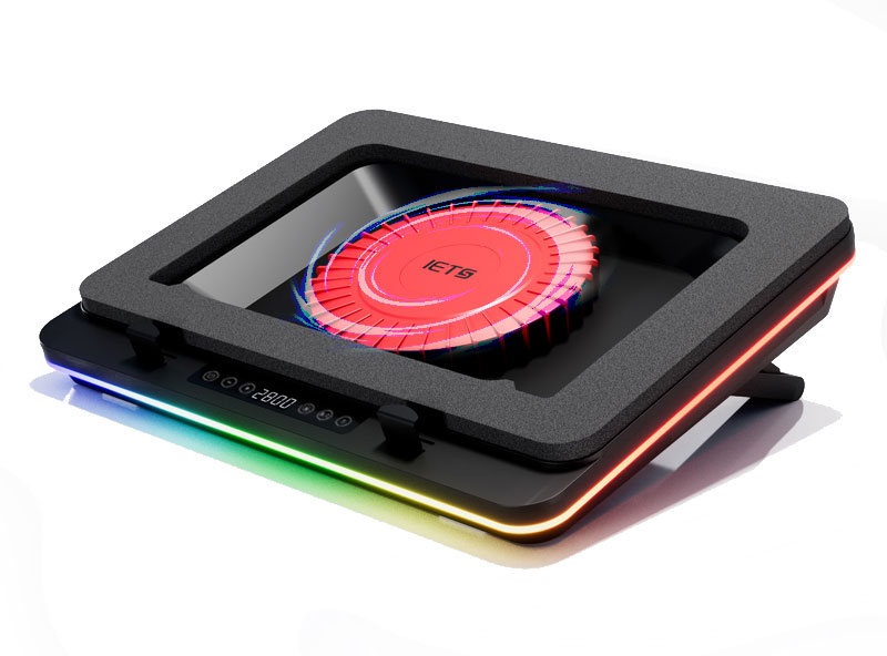 GT600 Gaming Laptop Cooling Pad with 5.5-inch Gigantic Turbo-Fan