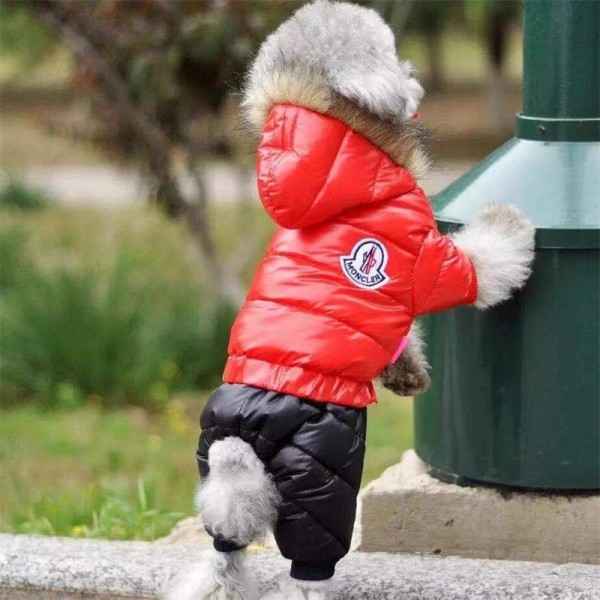 ハイブランドモンクレール 犬服 冬 ダウンジャケット MONCLER ダウン
