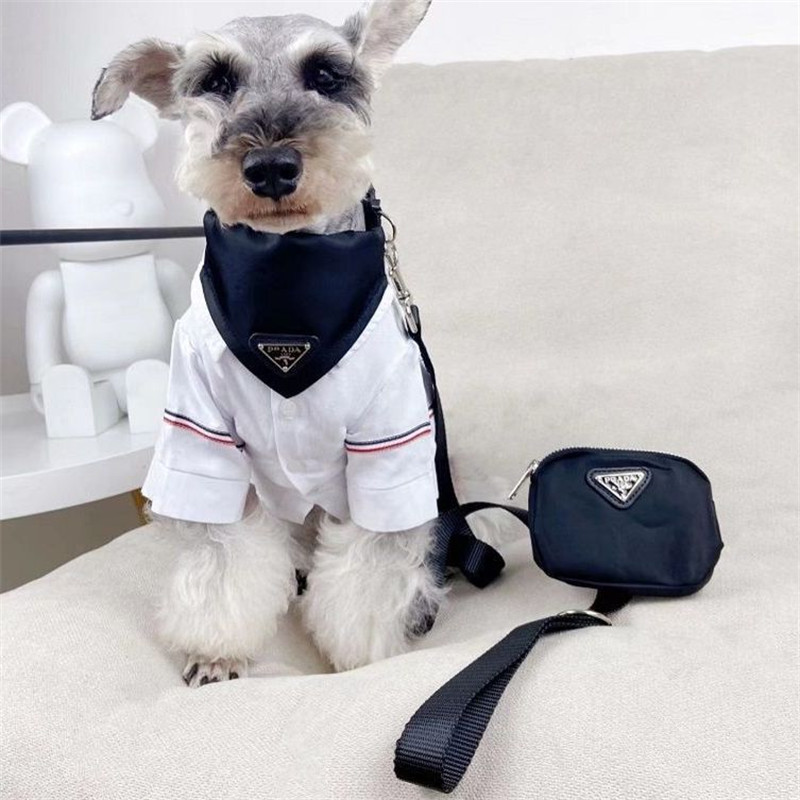 Prada プラダ ハイブランド猫用リード パロディ ハイブランド ペット