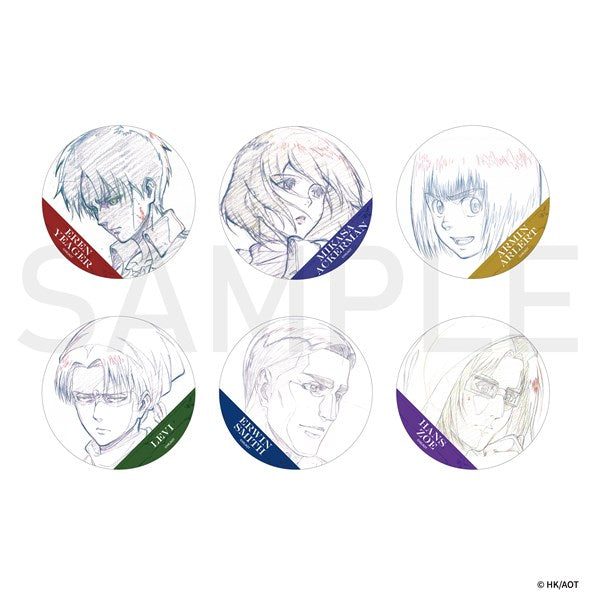 進撃の巨人 原画缶バッジ エルヴィン – IG Port ONLINE STORE