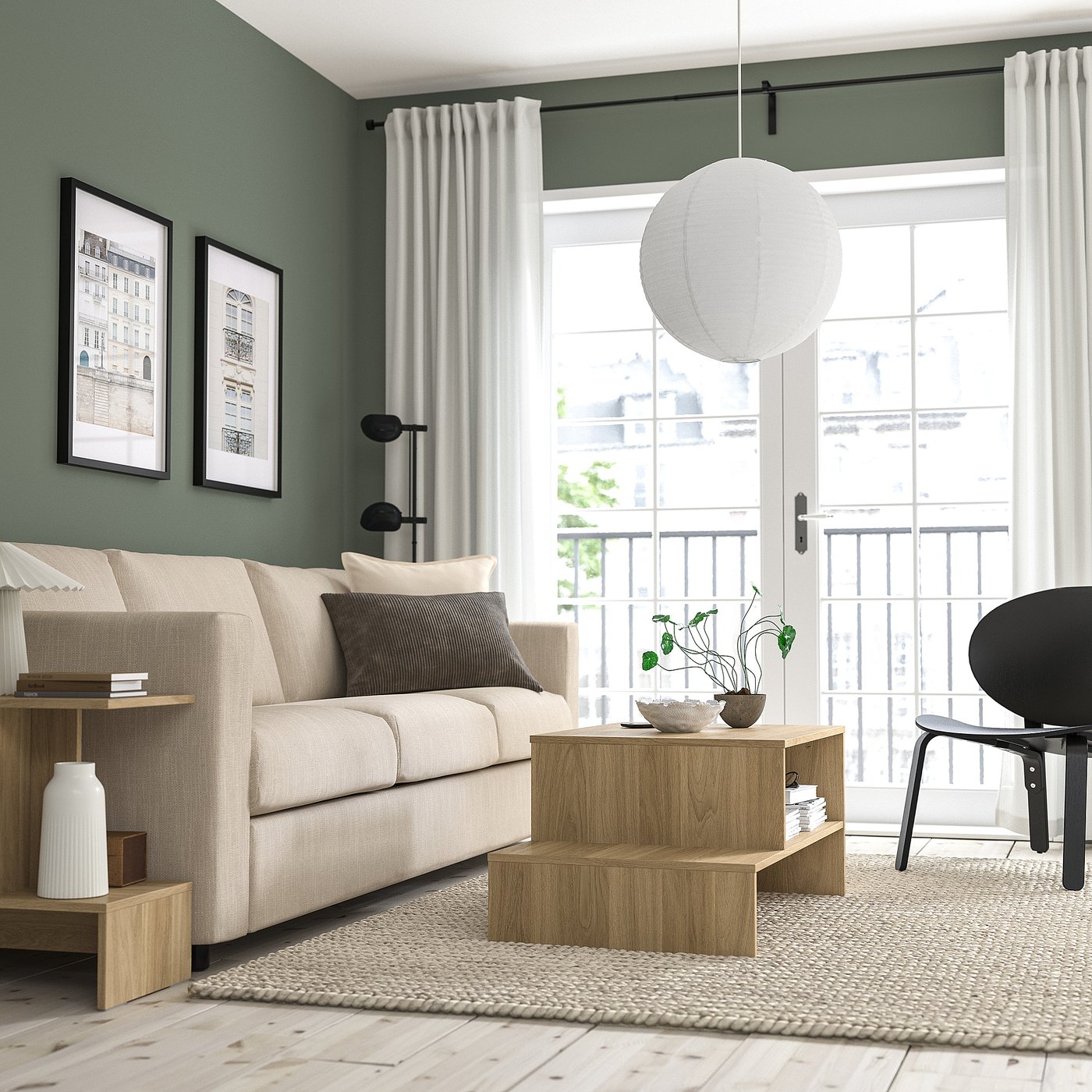 廃盤品 IKEA デイサ ペンダントライト ホワイトシェード ミッド