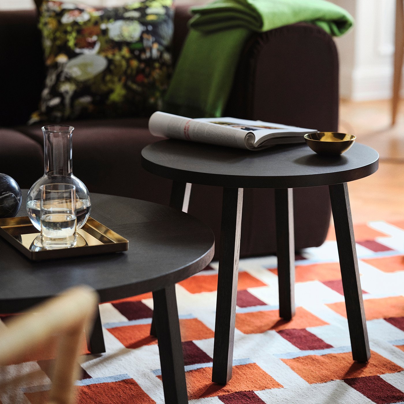 専用☆ イケア ストックホルム サイドテーブル☆2個セット 専用