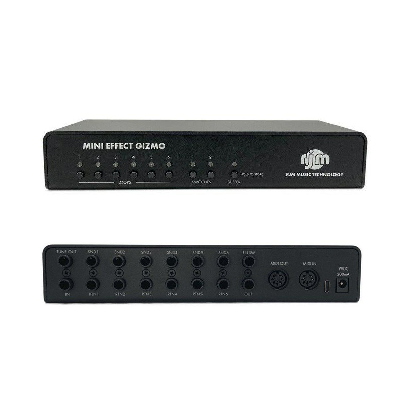 RJM Mini Effect Gizmo X エフェクターボード に無限大の可能性を