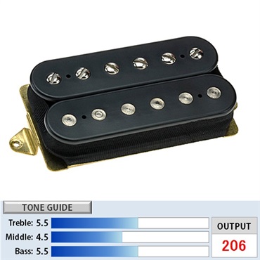 DiMarzio Air Classic Neck [DP190] (Black/Standard-Spaced) 【安心の