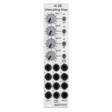 鍵盤楽器 Doepfer A-138n Narrow Mixer Doepfer A-138n - Eurorack