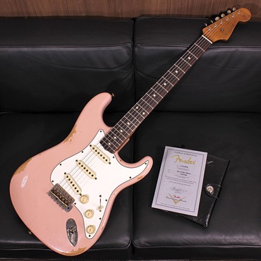 シェルピンクのストラトキャスター（フェンダーメキシコ）