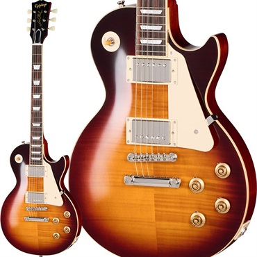 Epiphone レスポールスタンダード ダークブラウンバースト フレイム杢