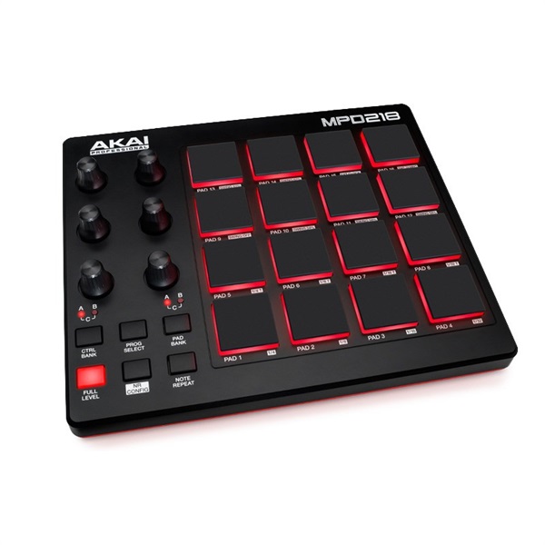 AKAI MPD218 (USB - MIDIパッドコントローラー)(アカイ) ｜イケベ楽器