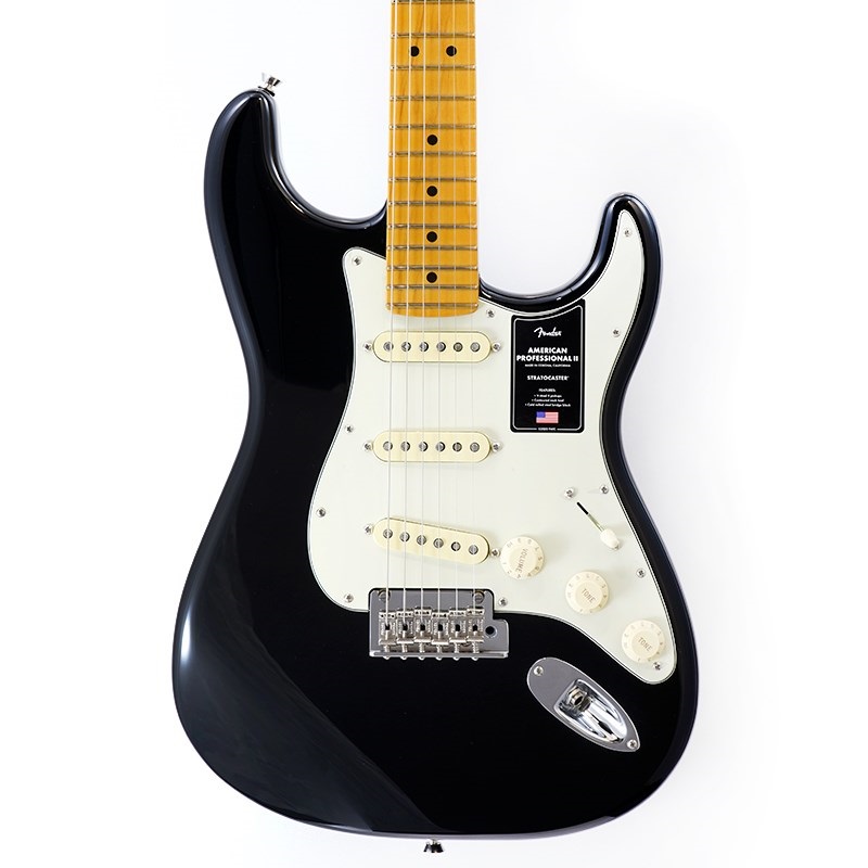 Fender USA American Professional II Stratocaster (Black/Maple