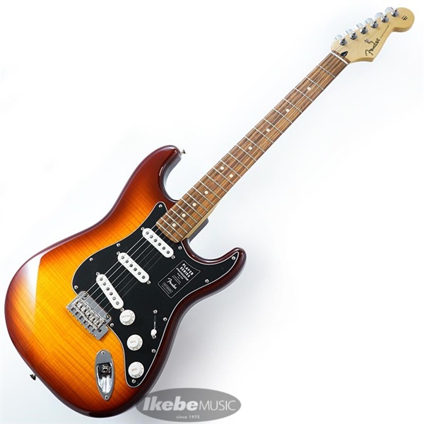 Fender MEX Player Stratocaster Plus Top (Tobacco Sunburst/Pau