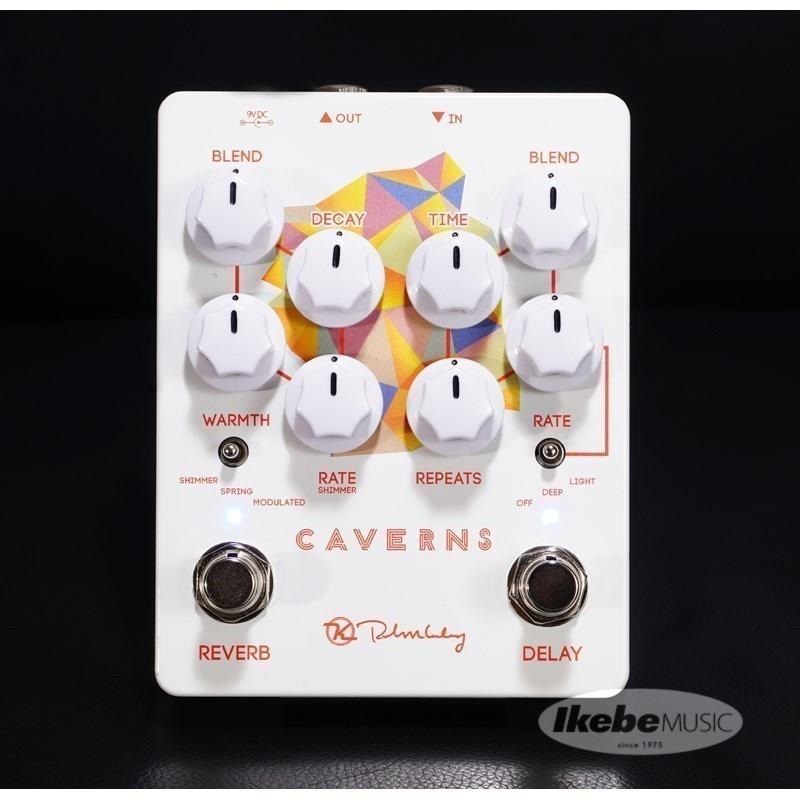 Keeley Caverns V2 リバーブ＆ディレイ パッチケーブル付属 Keeley