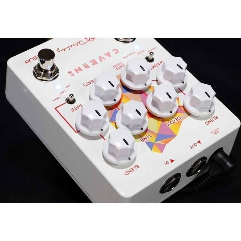 Keeley Caverns V2 リバーブ＆ディレイ パッチケーブル付属 Keeley