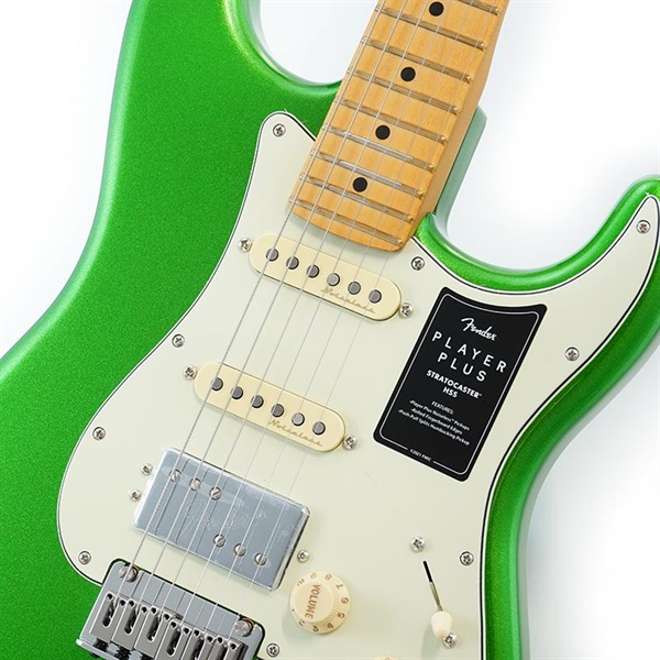 Fender MEX Player Plus Stratocaster HSS (Cosmic Jade/Maple