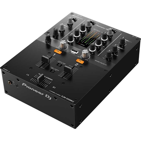Pioneer DJ PLX-500-W + DJM-250MK2 ターンテーブルDJ初心者8点セット