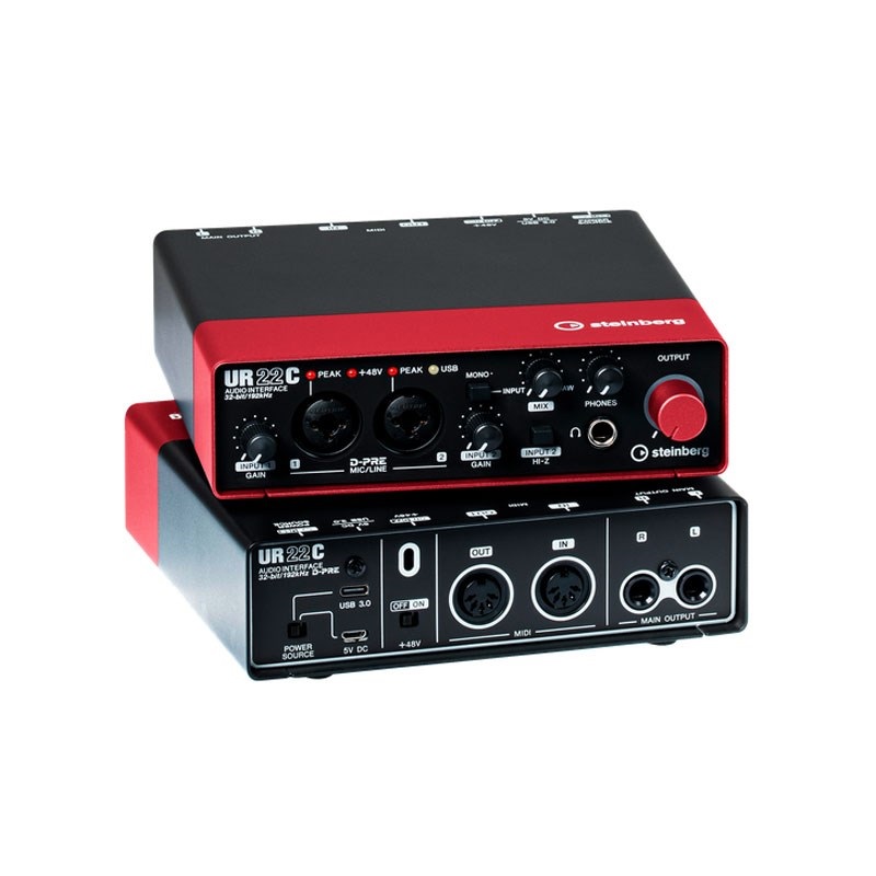 Steinberg UR22C RD Recording Pack ｜イケベ楽器店オンラインストア