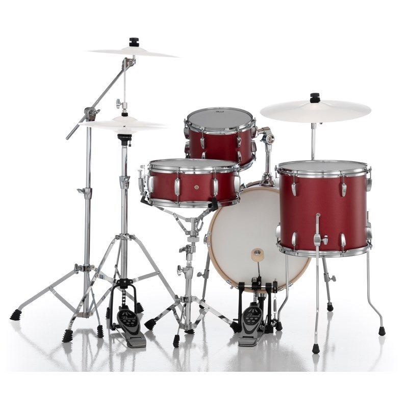 Pearl MIDTOWN ドラムシェル＆ハードウェアパック - Matte Red [MT564