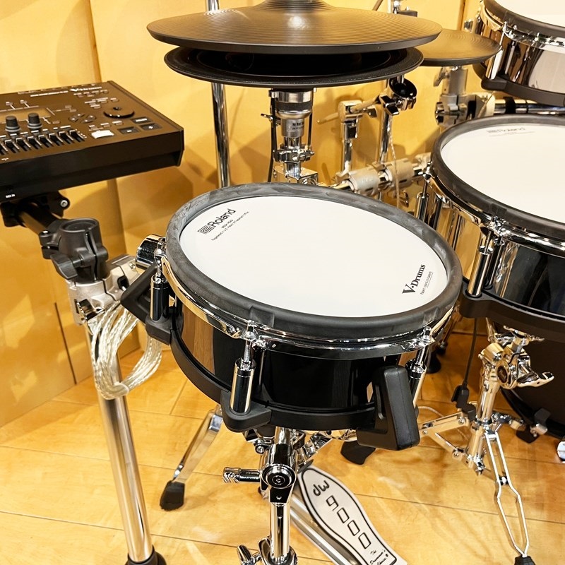 動作品】ROLAND V-Drums ディスカウント CY-12C スタンド付属 Roland