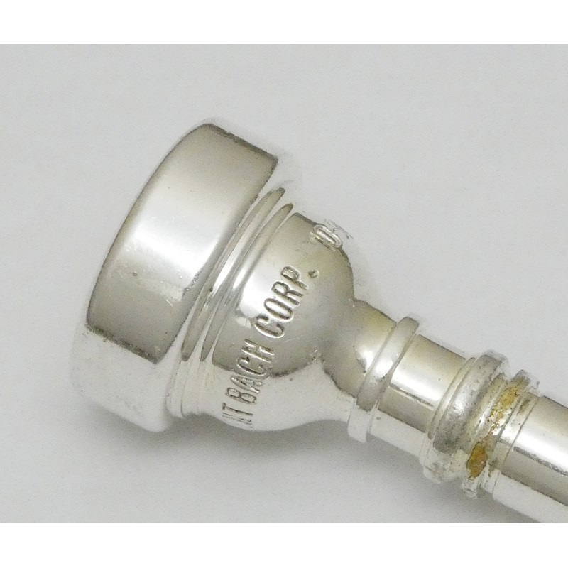 Bach】コルネットマウスピース 3C 旧刻印 ニアピリオド Bach