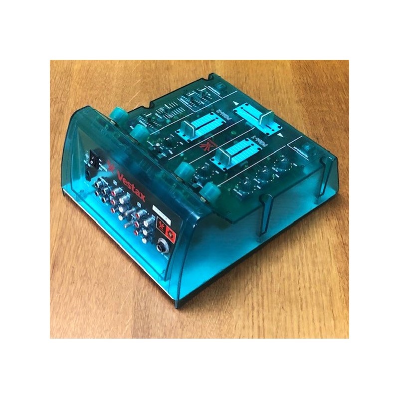 Vestax PMC-07Pro LEDブルーカスタム つまみ•ノブ交換 中古 Vestax PMC