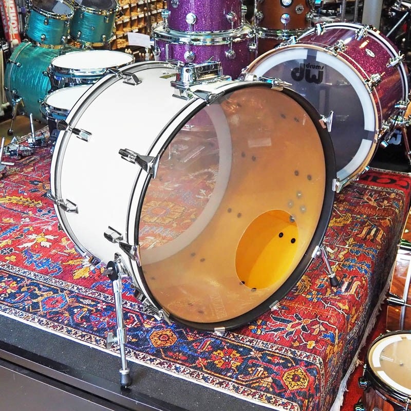 Pearl USED 中古 80s FX FiberGlass Shell 24×16 Bass Drum [FX-224D