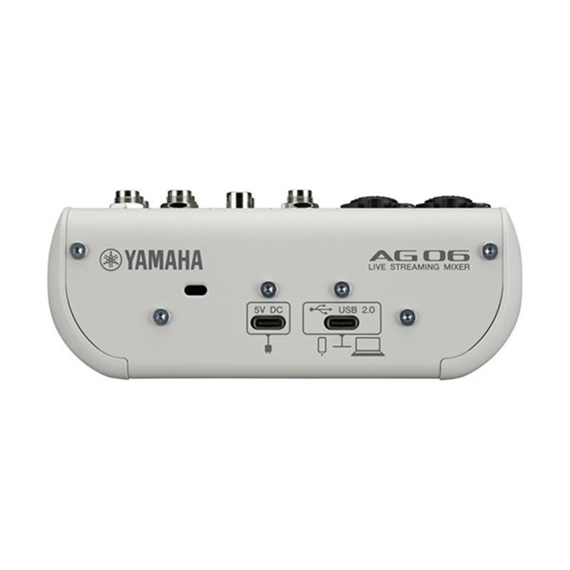 YAMAHA AG06MK2 W + OYAIDE製高品質USBケーブルセット (ヤマハ)(USB