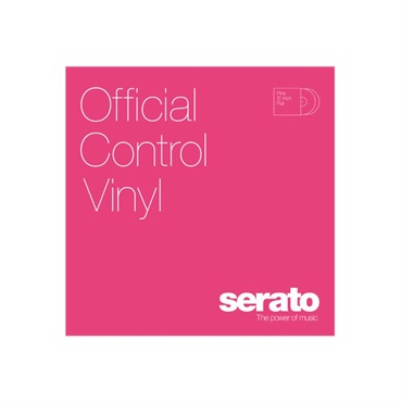 Serato OFFICIAL CONTROL VINYL ピンク Serato OFFICIAL CONTROL VINYL