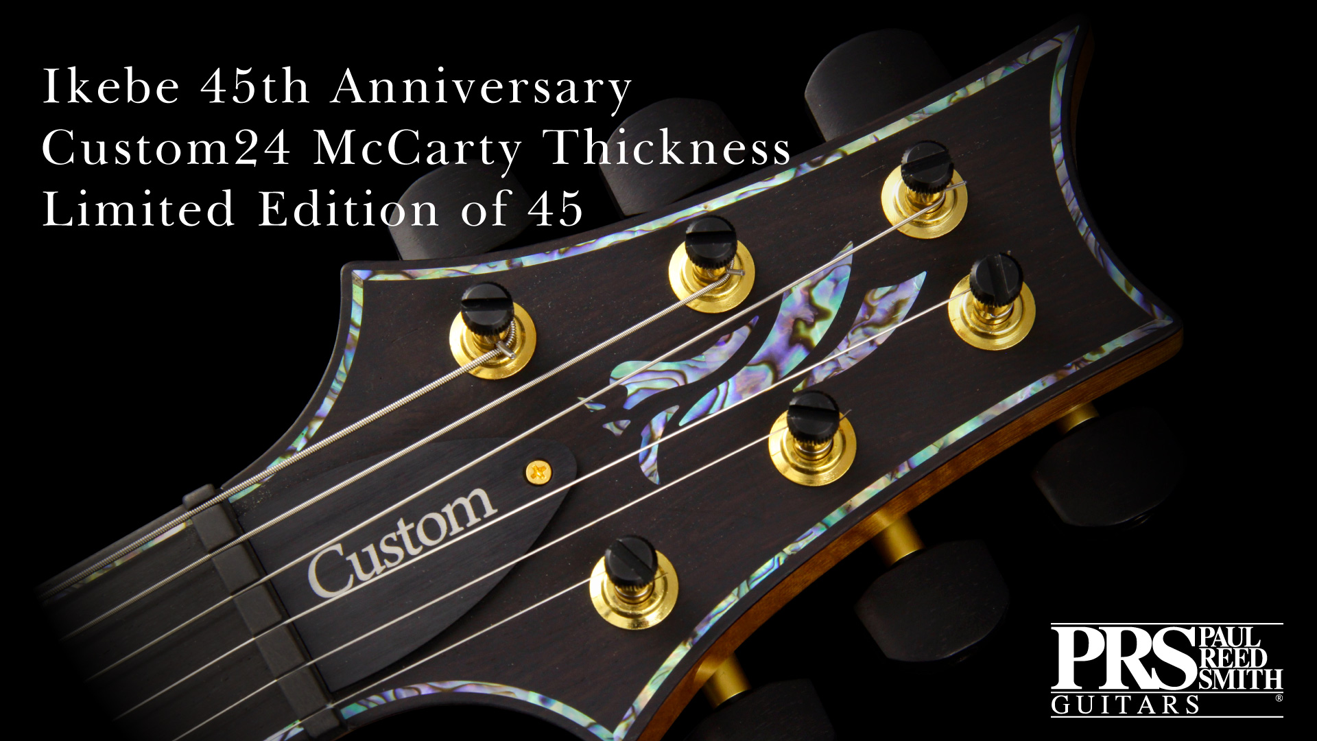 PRS Ikebe 45th Anniversary Custom24 McCarty Thickness Limited