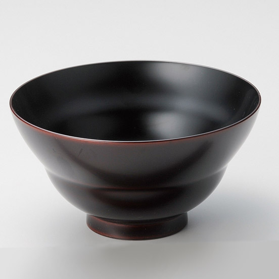 漆器 椀 黒白テクスチャー 木製台座付き 漆器 椀 黒白テクスチャー