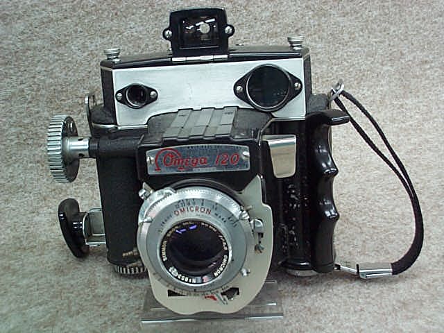 美品☆ΩOmega120カメラオミクロンf:3.5/90mm1-1/400秒 ☆Ω Omega120カメラ