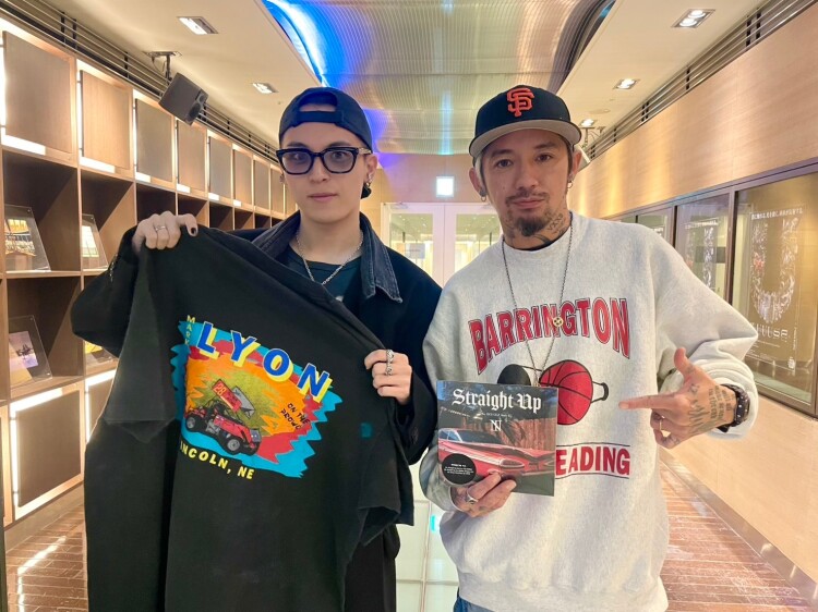 JSF 逆天Tシャツ 白 TENSAIBAKA XXL the bonez TENSAIBAKA 逆天Tシャツ