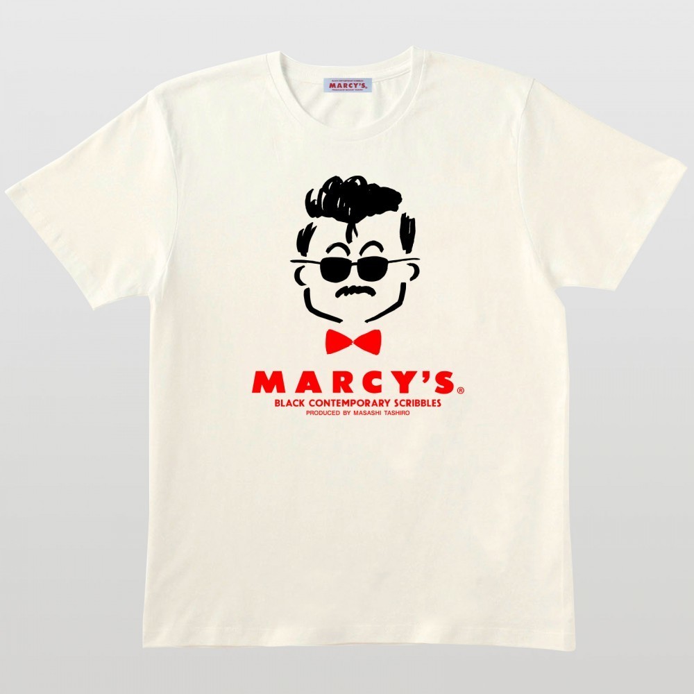 MARCY'S 田代まさし Tシャツ MARCY'S ロゴ Tシャツ [3カラー/5サイズ