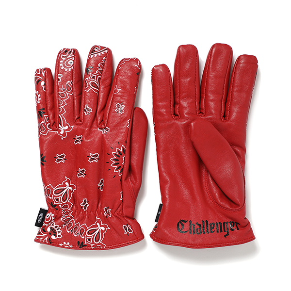 Challenger チャレンジャー ネイバーフッド サムズ レザー手袋 L