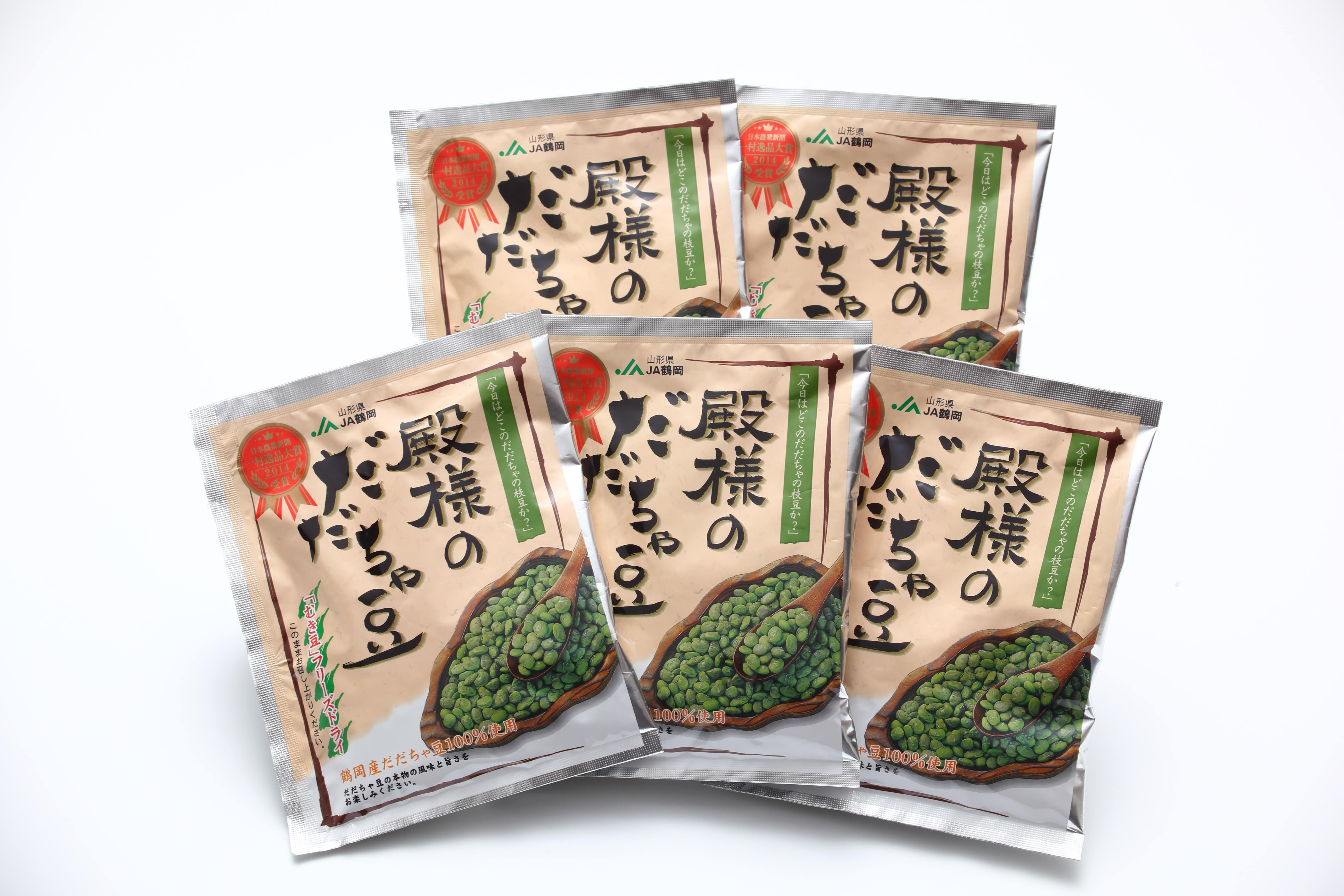 殿様のだだちゃ豆フリーズドライ 5袋: JA鶴岡|【JAタウン】産地直送