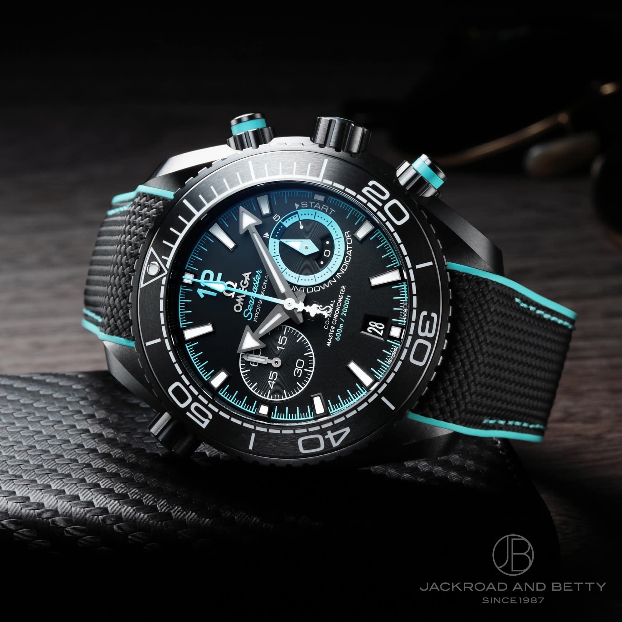 シーマスター プラネットオーシャン 600 ETNZ ディープブラック[215.92