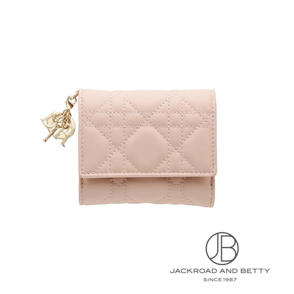 レディ ディオール ロータス ウォレット パウダーピンク